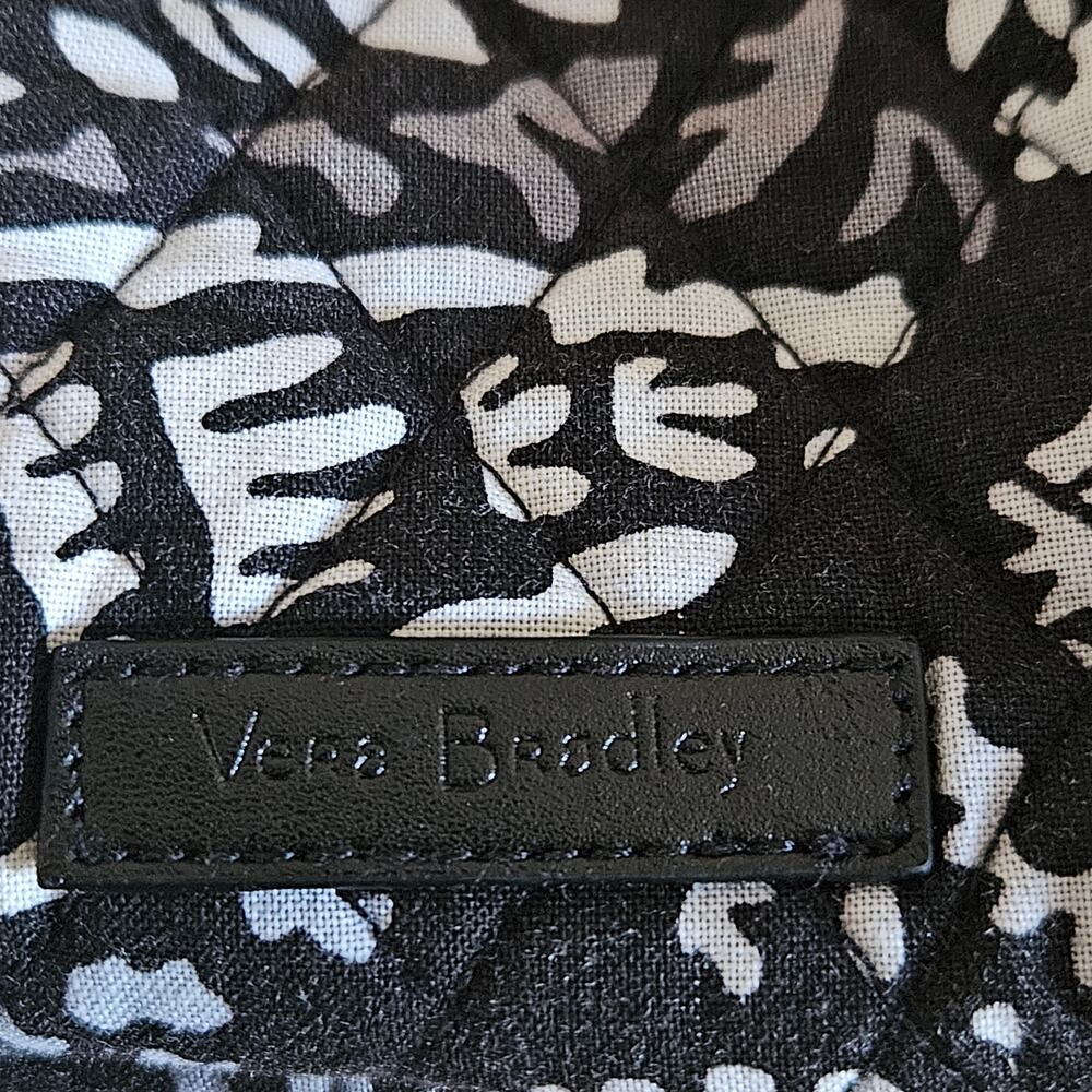 Vera Bradley Medium Traveler Duffle Bag in Paisley Noir - Picture 7 of 13